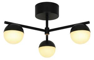 Plafoniera Nordlux, Contina, dimmerabile, Nero, Soggiorno, Metallo, Scandinavo
