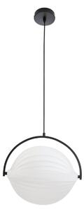 Lampada a sospensione Lucande, Helva, dimmerabile, Bianco, Soggiorno, Plastica, Scandinavo