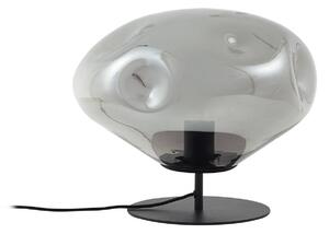 Lampade da tavolo Lindby, Lelia, Grigio, Sala da pranzo, Vetro, Design