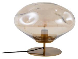 Lampade da tavolo Lindby, Lelia, Beige, Sala da pranzo, Vetro, Design