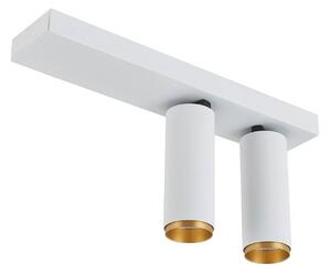 Plafoniera LOOM DESIGN, X-Beam, dimmerabile, Bianco, Soggiorno, Alluminio, Moderno