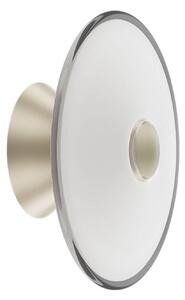 Applique da parete LOOM DESIGN, Solene, dimmerabile, Beige, Soggiorno, Vetro, Moderno