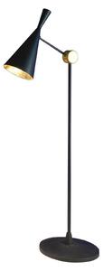 Lampada da terra Tom Dixon, Beat Floor, Nero, Soggiorno, Metallo, Design