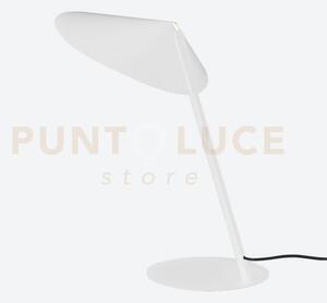 Lampada da tavolo gong work 1 luce attacco g9 bianco