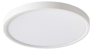 Plafoniera Lindby, Deika, dimmerabile, Bianco, Soggiorno, Plastica, Moderno