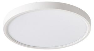 Plafoniera Lindby, Deika, dimmerabile, Bianco, Soggiorno, Plastica, Moderno