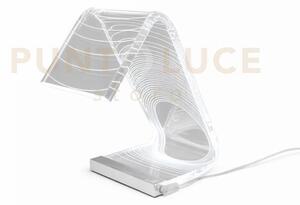 Lampada piccola c-led in cristallo acrilico trasparente led 4200°k 