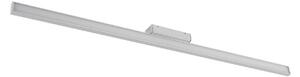 Applique da parete Lindby, Alenia, Metallizzato, Bagno, Alluminio, Moderno