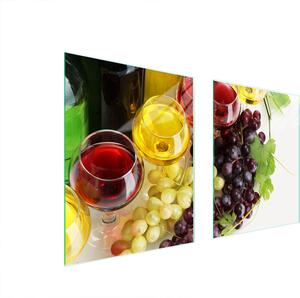 Piatto Di Protezione In Vetro Per Cuore 85X52 Vino