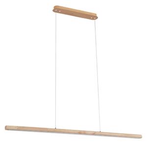 Lampada a sospensione Lucande, Maruta, Legno, Sala da pranzo, Legno, Moderno