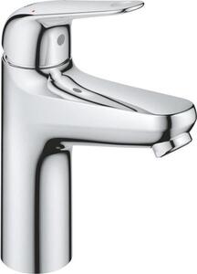 Miscelatore per lavabo, GROHE Swift 24326001, cromato, misura M, a risparmio idrico, set di scarico