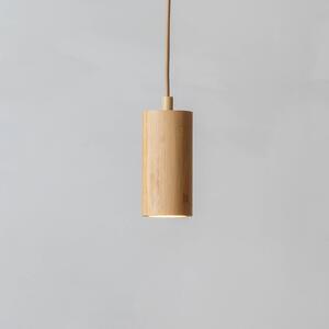 Good & Mojo Lampada a sospensione Java, Legno chiaro, Corridoio, bambù, Scandinavo, Lampada a sospensione