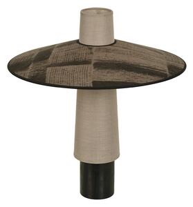Lampade da tavolo Forestier, Thésée, Grigio, Soggiorno, Tessuto / Tessile, Boho