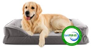 Lettino per cani Lumaland In-& Outdoor L 110x75x9cm grigio