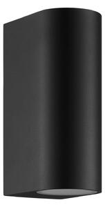 Lampade da esterno Nordlux, Dion Double, dimmerabile, Nero, Alluminio, Moderno