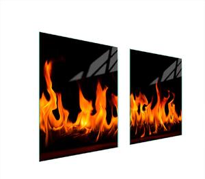 Piastra Di Protezione In Vetrina Per L'erda 85X52 Fuoco