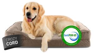 Lettino per cani Lumaland Indoor Cord L 110x75x9cm