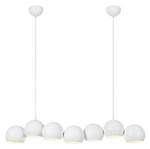 Lampada a sospensione Markslöjd, Cupolo, dimmerabile, Bianco, Soggiorno, Metallo, Moderno