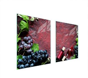 Piatto Di Protezione In Vetro Per Cuore 85X52 Vino