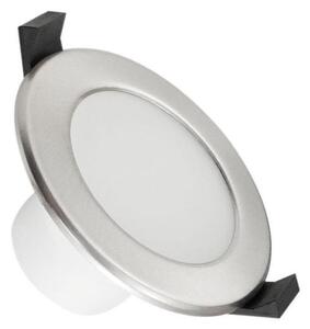 Lampada da incasso LED per bagno LED/7W/230V 3000K argento IP44