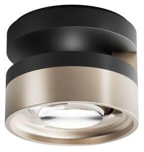 Plafoniera LIGHT-POINT, dimmerabile, Nero, Soggiorno, Alluminio