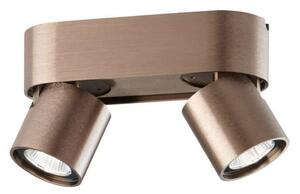 Plafoniera LIGHT-POINT, dimmerabile, Bronzo / Ottone anticato, Soggiorno, Alluminio