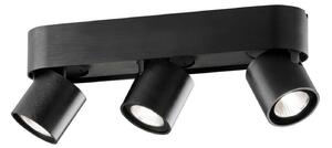 Plafoniera LIGHT-POINT, dimmerabile, Nero, Cucina, Alluminio