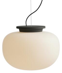Lampada a sospensione FRANDSEN, Supernate, dimmerabile, Bianco, Soggiorno, Vetro, Design