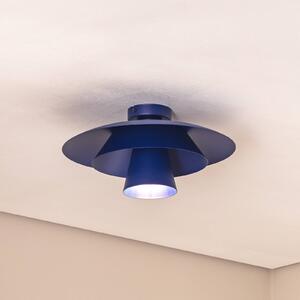 Plafoniera soffitto Plato Luminex, dimmerabile, Blu, Soggiorno / Sala da pranzo, Metallo, Moderno, Plafoniera