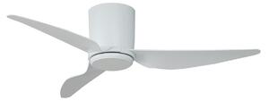 Ventilatore da soffitto Aulo Ø 123 cm bianco DC silenzioso Lindby, Aulo, Bianco, Soggiorno, Metallo, Moderno