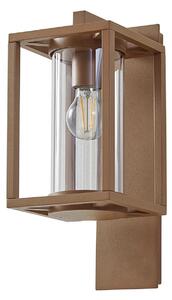 Lampade da esterno Lucande, Ferda, dimmerabile, Marrone / Ruggine, Terrazza, Alluminio, Moderno