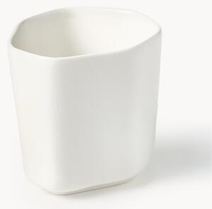 Set di 4 tazzine da caffè in porcellana dalla forma organica Joana