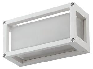 Lampade da esterno Lucande, Aurelien, dimmerabile, Bianco, Balcone, Alluminio, Moderno