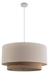 Lampada a sospensione Duolla, Boho, dimmerabile, Beige, Camera da letto, Metallo, Boho