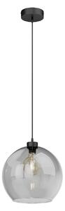 Lampada a sospensione TK Lighting, Cubus, dimmerabile, Grigio, Soggiorno, Vetro, Moderno