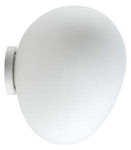 Applique da parete Foscarini, Gregg MIDI, dimmerabile, Bianco, Soggiorno, Vetro, Design