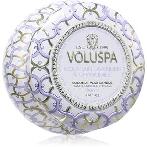 VOLUSPA Maison Blanc Mountain Lavender & Chamomile candela profumata 113 g