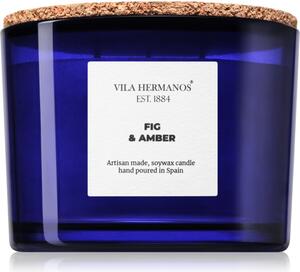 Vila Hermanos Apothecary Cobalt Blue Fig & Amber candela profumata 350 g