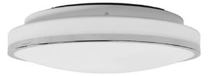 Plafoniera Lindby, Lyss, Bianco, Bagno, Vetro, Moderno
