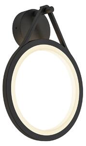 Lampade da esterno Lucande, Mirco, Nero, Terrazza, Metallo, Moderno