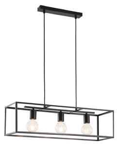 Lampada a sospensione Lindby, Emily, dimmerabile, Nero, Cucina, Metallo, Moderno