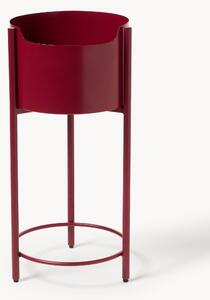 Fioriera in metallo Taru, alt. 65 cm