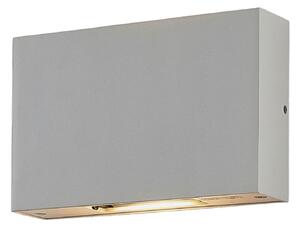 Lampade da esterno Lucande, Katla, Bianco, Metallo, Moderno