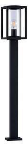 Lampade da esterno Lucande, Ferda, dimmerabile, Nero, Terrazza, Alluminio, Moderno