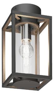 Lampade da esterno Lucande, Ferda, dimmerabile, Nero, Terrazza, Alluminio, Moderno