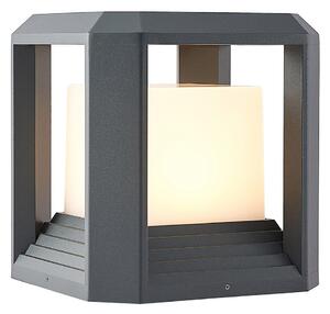 Lampade da esterno Lucande, Serenella, Nero, Terrazza, Metallo, Moderno