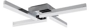 Plafoniera Lindby, Patrik, Metallizzato, Bagno, Metallo, Moderno