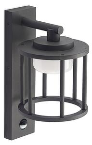 Lampade da esterno Lucande, Berenike, dimmerabile, Grigio, Balcone, Alluminio, Moderno