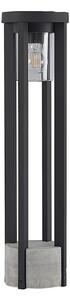 Lampade da esterno Lucande, Overa, dimmerabile, Grigio, Terrazza, Metallo, Moderno
