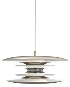 Lampada a sospensione Belid, dimmerabile, Grigio, Soggiorno, Metallo, Design